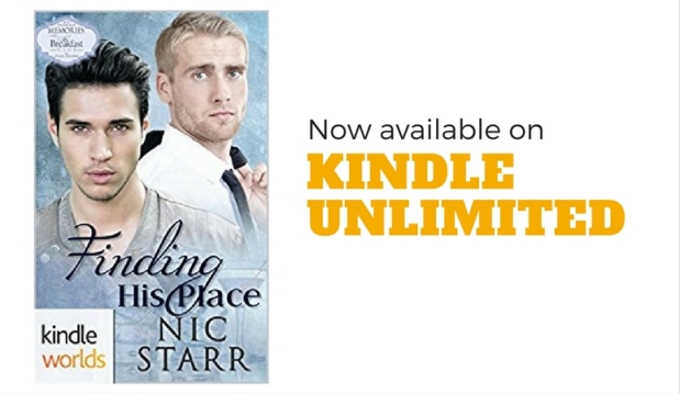 Finding His Place now available FREE on Kindle Unlimited